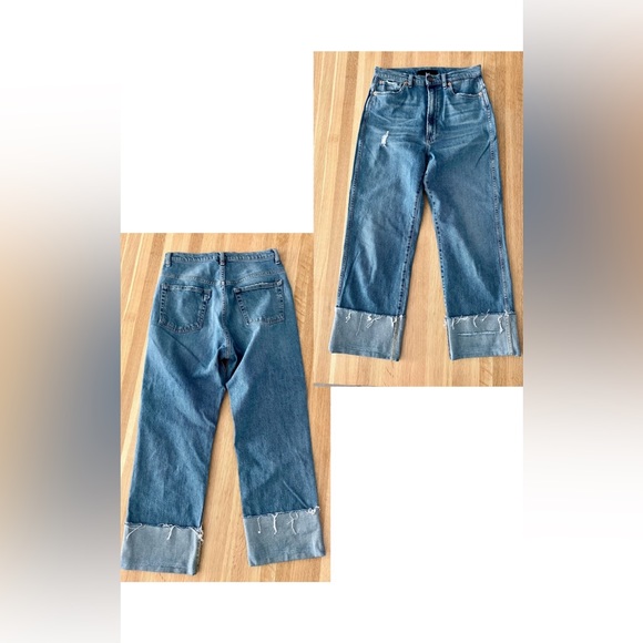 3x1 Claudia Extreme Hi Kick Tear Jeans - Picture 6 of 11